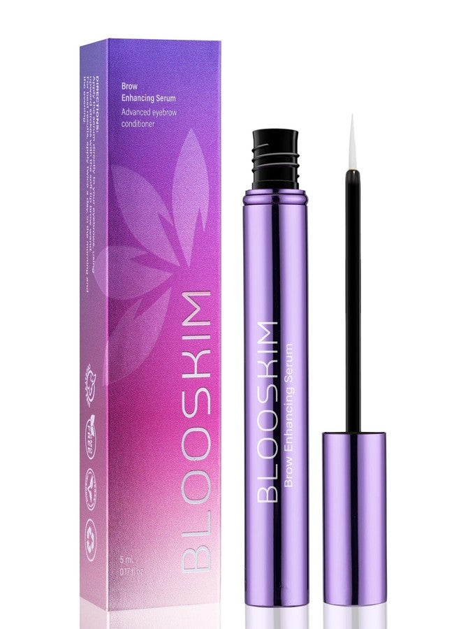 Blooskim Eyebrow Growth Serum for Women & Men – Natural Brow Enhancing Serum to Grow Thicker, Fuller Brows Fast – Nourishing Eyebrow Hair Growth - Image 1